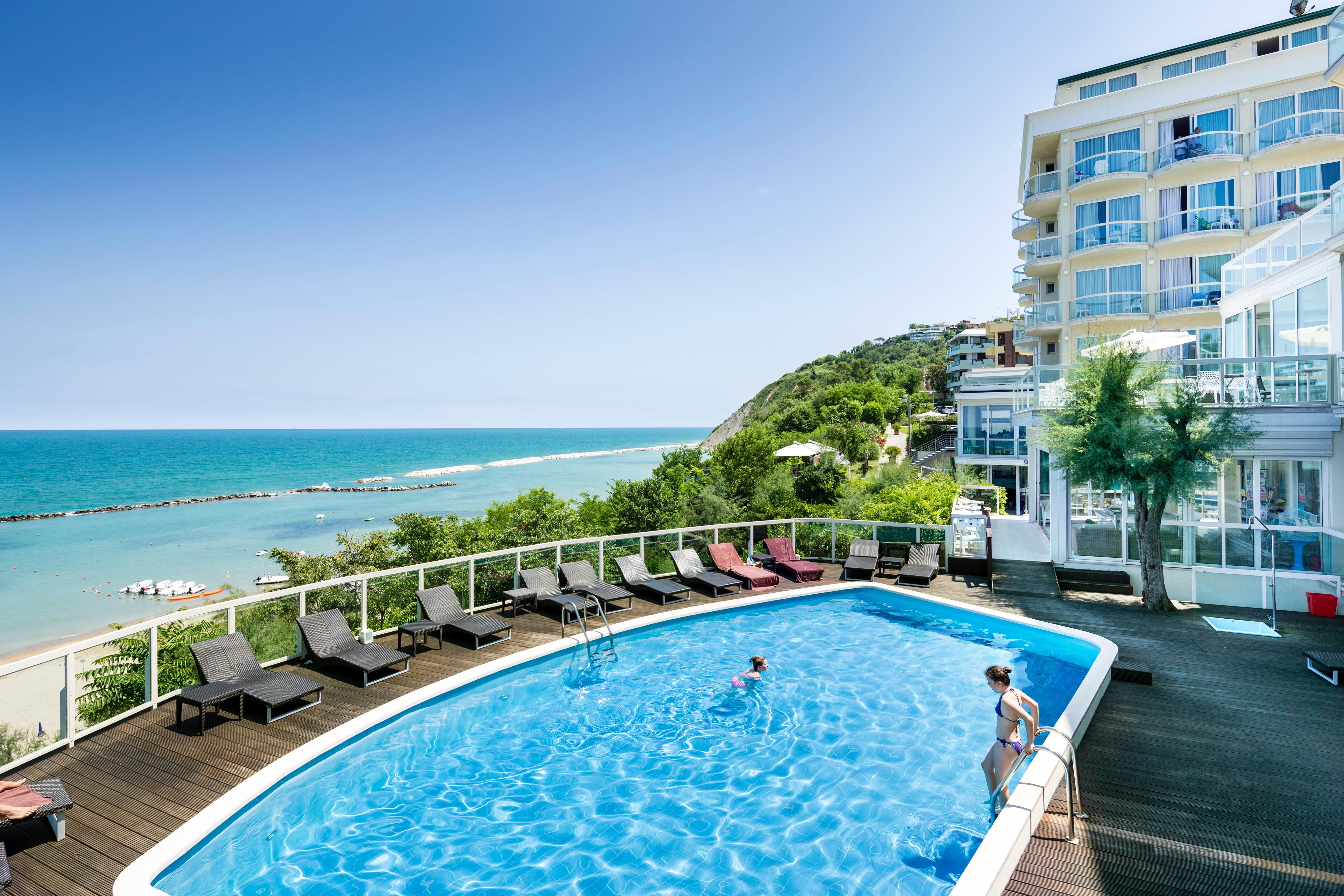 Hotel Sans Souci Gabicce Mare Esterno foto